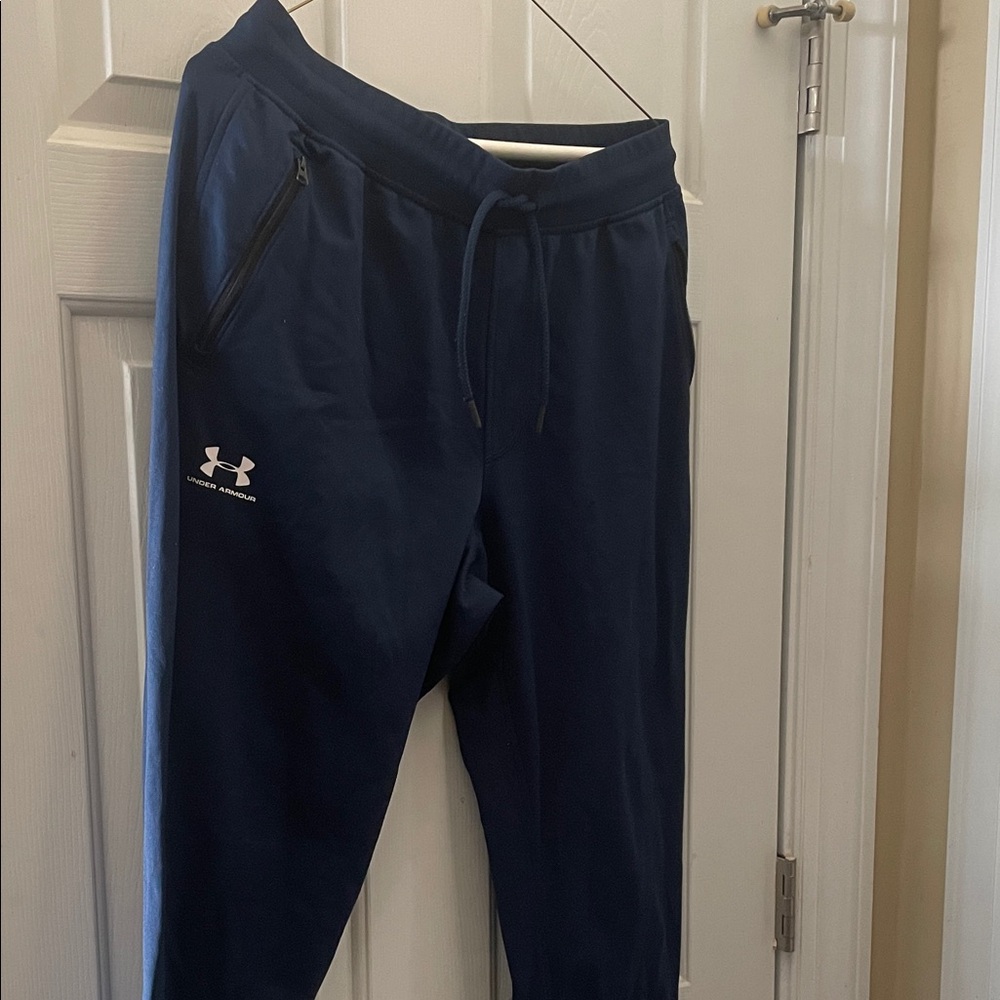 Under Armour Navy Blue Sweatpants